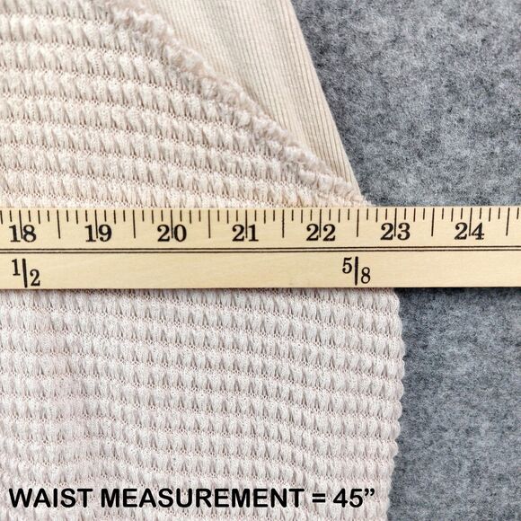 POL Dress Womens Large Beige Sleeveless Maxi High Low Ruffle Hem Boho Layered - Picture 4 of 13